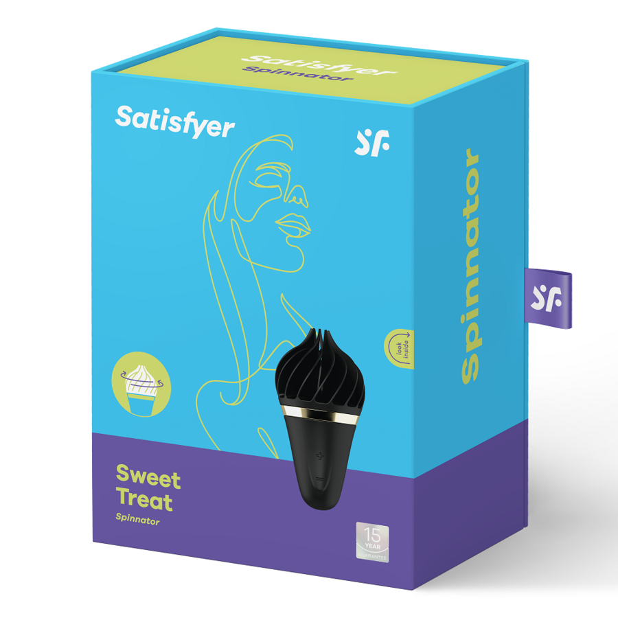 SATISFYER - SWEET TREAT SPINNATOR CASTANHO & ROSA