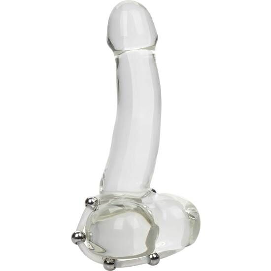 CALEXOTICS - ANEL DE SILICONA COM FRESAS DE AO XL