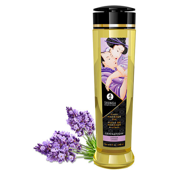 SHUNGA - ÓLEO DE MASAJE ERÓTICA SENSACIÓN 240 ML