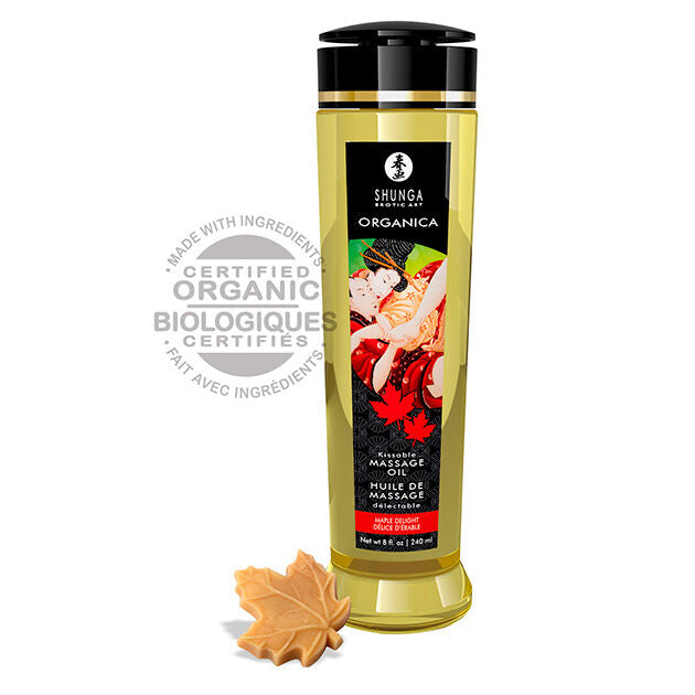 SHUNGA - ÓLEO DE MASAJE ORGÂNICO ARCE DELIGHT 240 ML