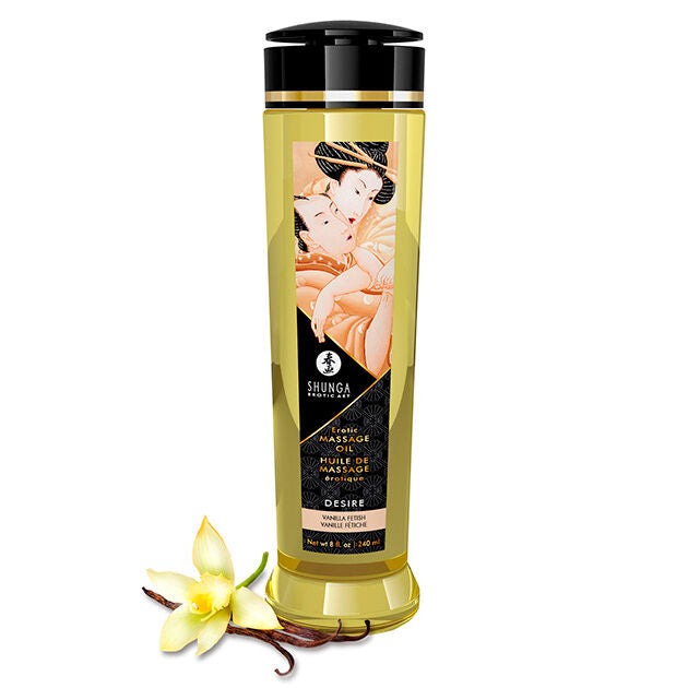 SHUNGA - ÓLEO DE MASAJE ERÓTICO DESIRE 240 ML