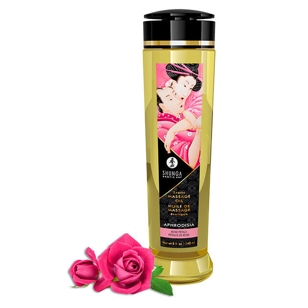 SHUNGA - ÓLEO DE MASAJE ERÓTICO AFRODISIA 240 ML