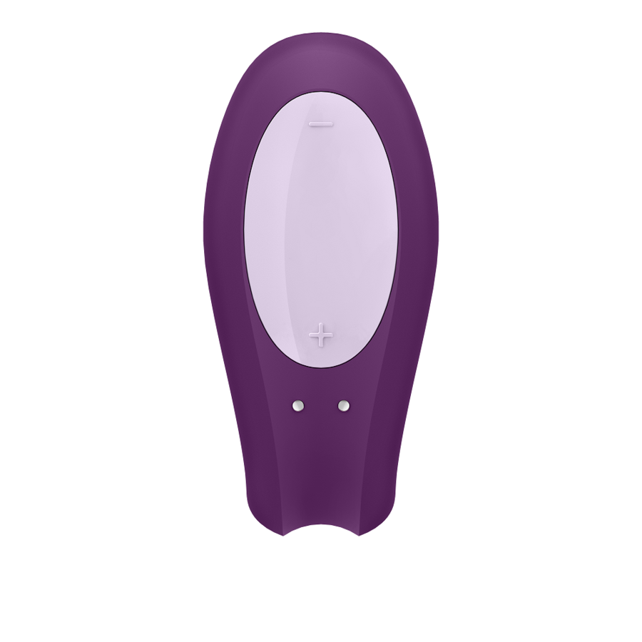 SATISFYER - DOBLE ALEGRÍA CON APP MORADO
