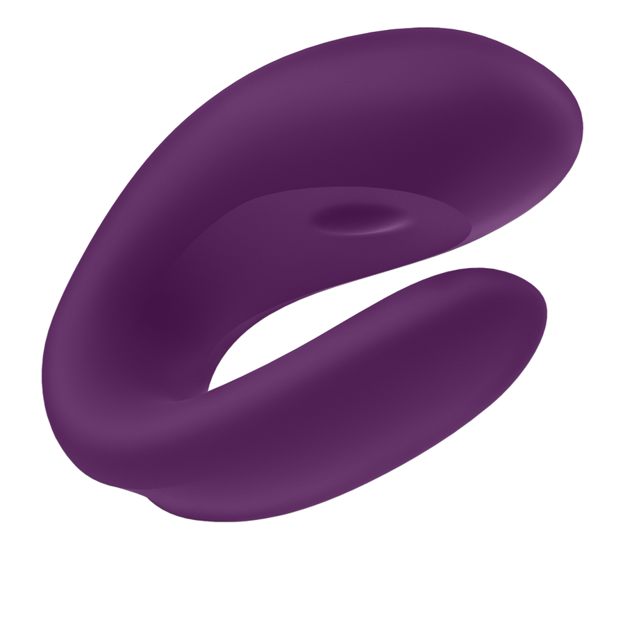 SATISFYER - DOBLE ALEGRÍA CON APP MORADO