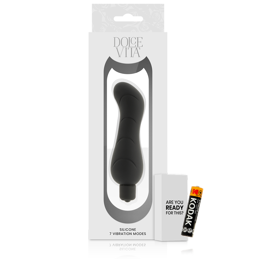 Dolce Vita - Punto G Preto Silicona