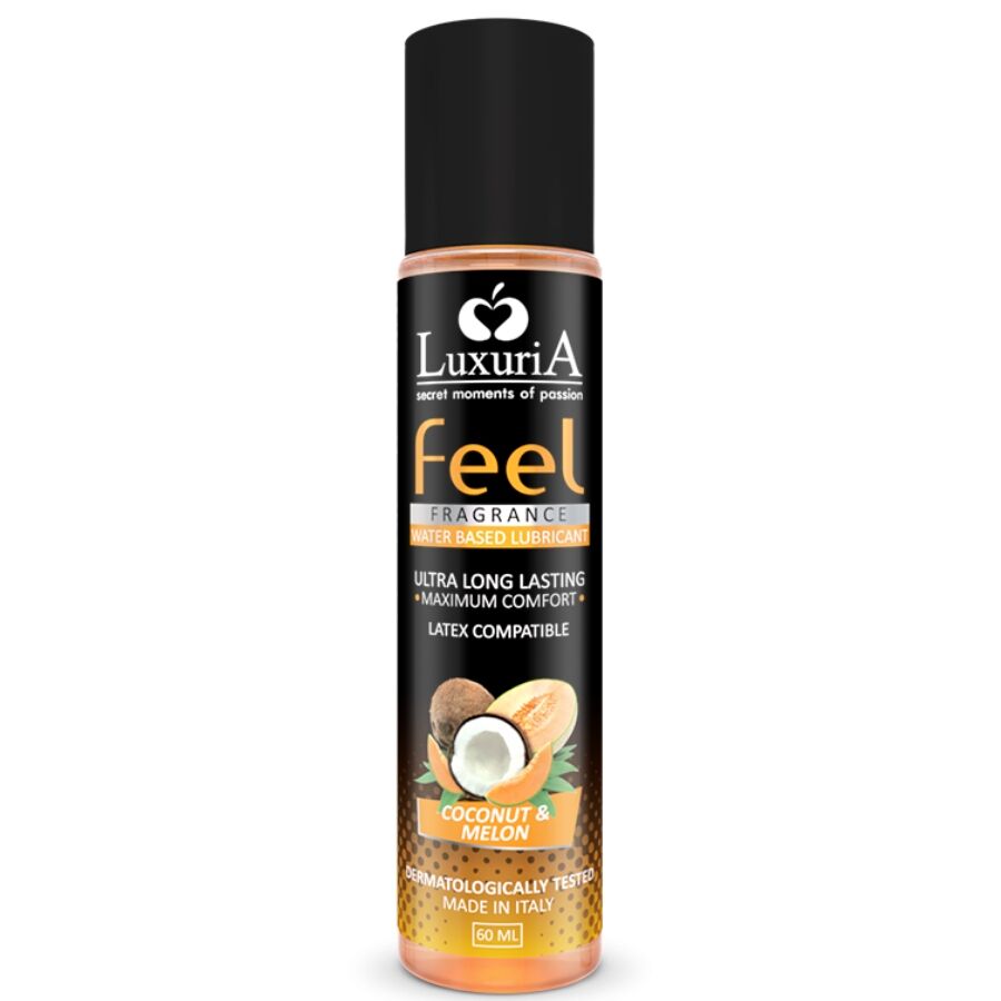 INTIMATELINE - LUXURIA FEEL LUBRICANTE BASE DE GUA DE COCO E MELO 60 ML