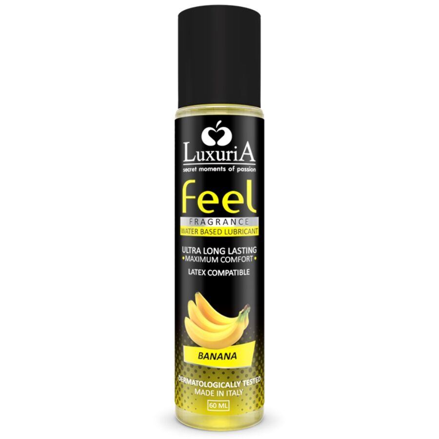INTIMATELINE - LUXURIA FEEL LUBRIFICANTE BASE DE GUA PLÁTANO 60 ML