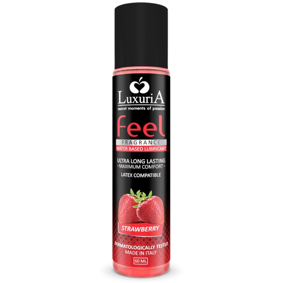 INTIMATELINE - LUXURIA FEEL LUBRICANTE BASE DE GUA DE MORANGO 60 ML