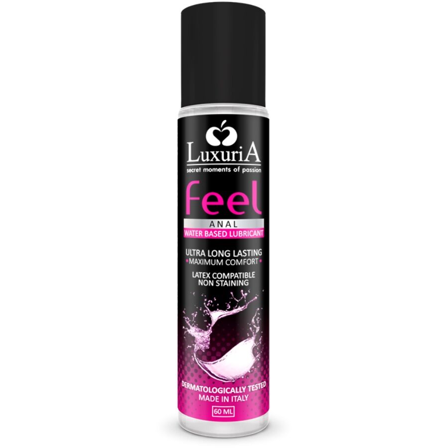 INTIMATELINE - LUXURIA FEEL LUBRICANTE ANAL BASE DE AGUA 60 ML