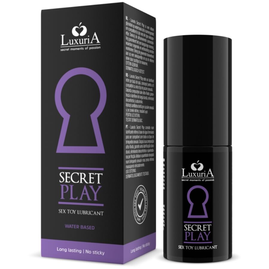 INTIMATELINE LUXURIA - LUBRICANTE SECRET PLAY PARA JUGUETES SEXUALES 30 ML