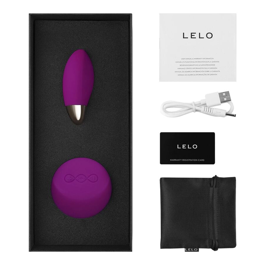 LELO - LYLA 2 INSIGNIA DESIGN EDITION OVO VIBRADOR ROXO - Sex Shop Sexy
