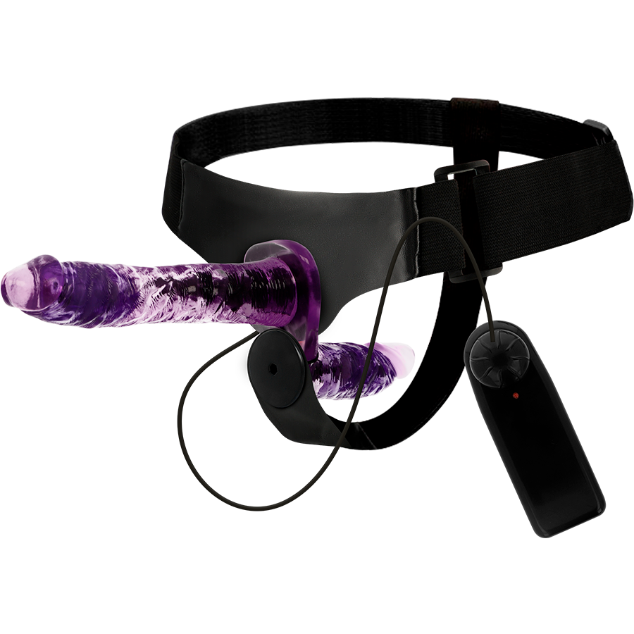 HARNES ATTRACTION - RODNEY DUPLA PENETRACI N VIBRADOR 18 CM -O- 3.5 CM