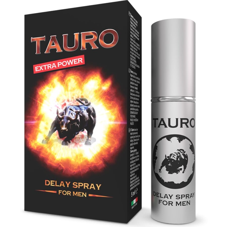 TAURO - SPRAY RETARDADOR EXTRA POTENTE PARA HOGAR 5 ML