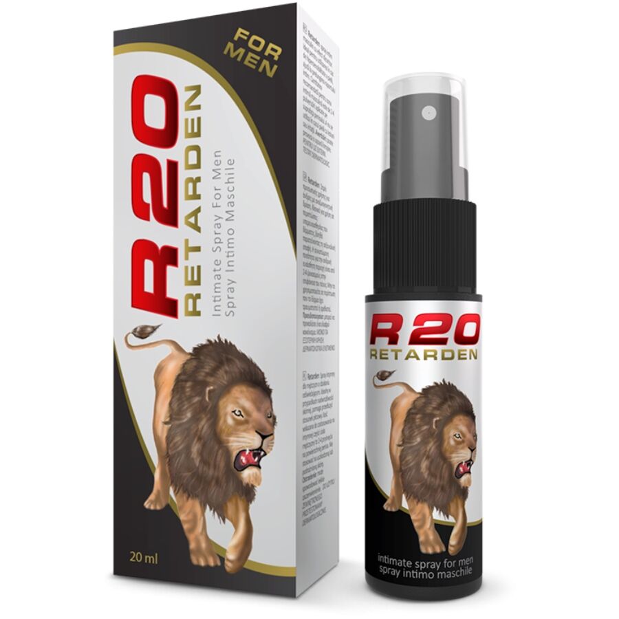 INTIMATELINE - R20 SPRAY RETARDANTE EFEITO FRIO 20 ML