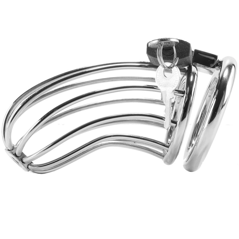 METAL HARD - GAIOLA DE CASTIDADE TIPO PÁSSARO - Sex Shop Sexy