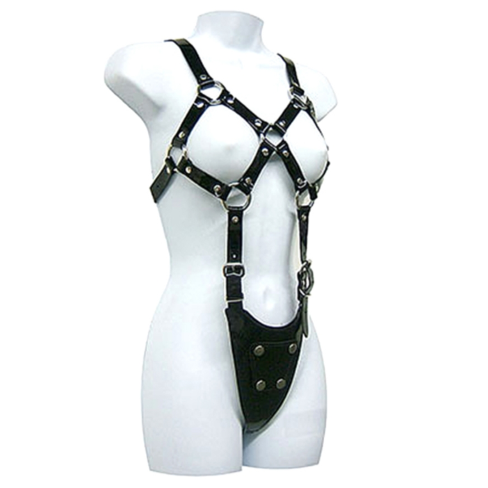 LEATHER BODY - BODY EXPOSTO MULHER - Sex Shop Sexy