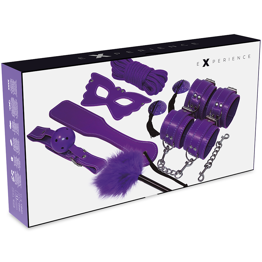 EXPERIENCIA - KIT BDSM FETISH SÉRIE ROXA