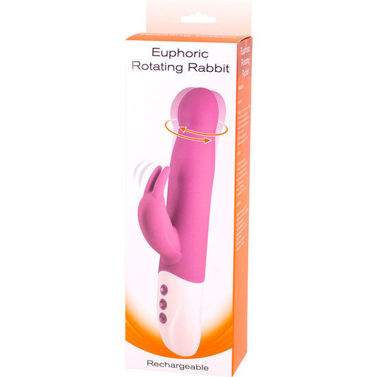 SIETE CREACIONES - VIBRADOR EUPHORIC BUNNY CON ROTAO LILS
