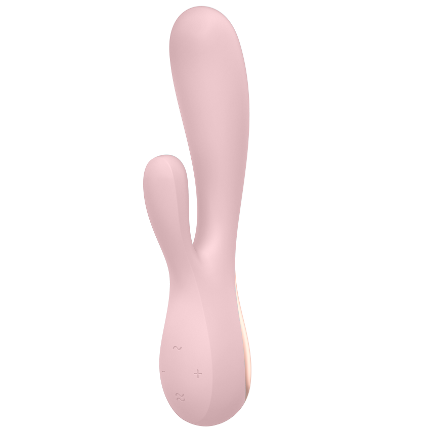 SATISFYER MONO FLEX ROSA CON APLICACIÓN