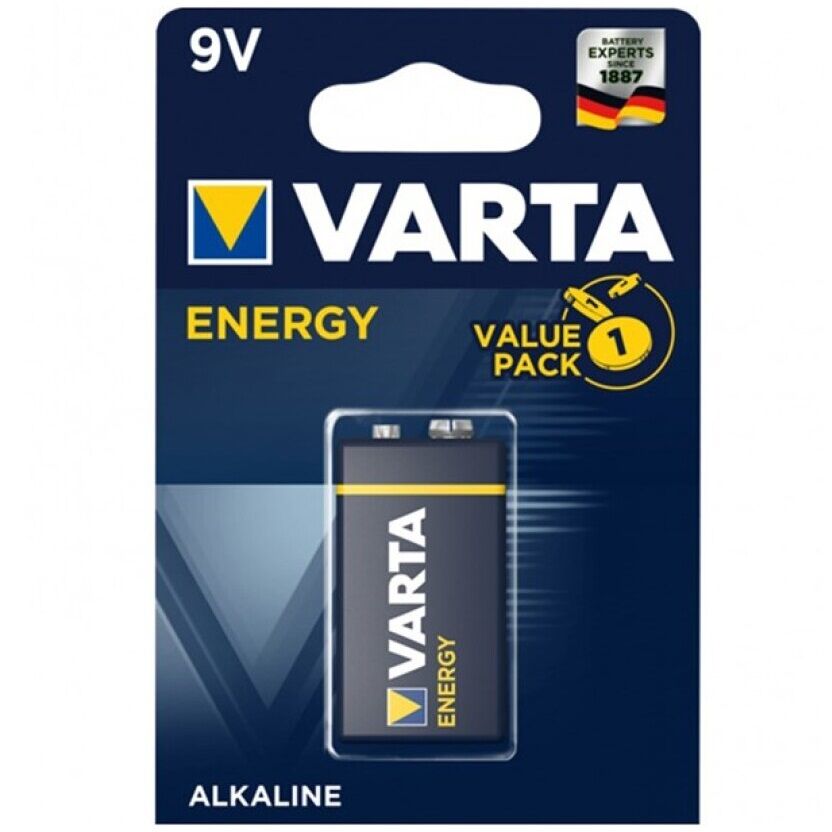 VARTA - BATERIA 9V LR61 1 UNIDAD