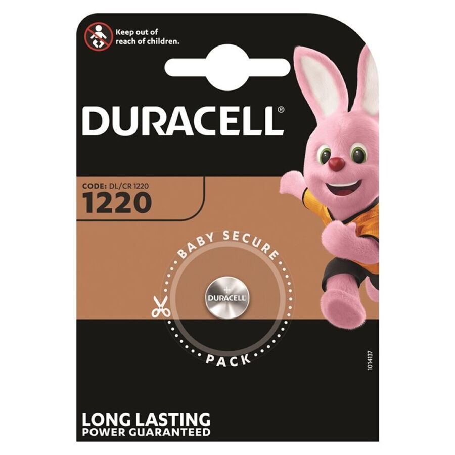 Duracell - Batería Botão Lítio CR1220 3V 1 Unidade
