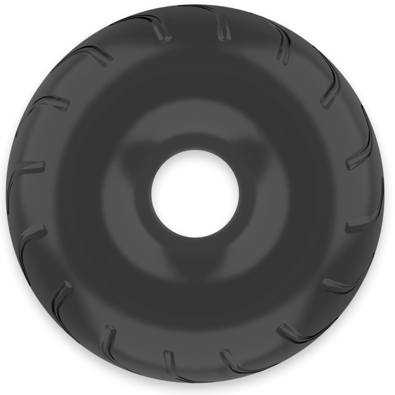 POWERING - ANILLO PARA PENE SUPER FLEXIBLE Y RESISTENTE 5CM PR08 NEGRO