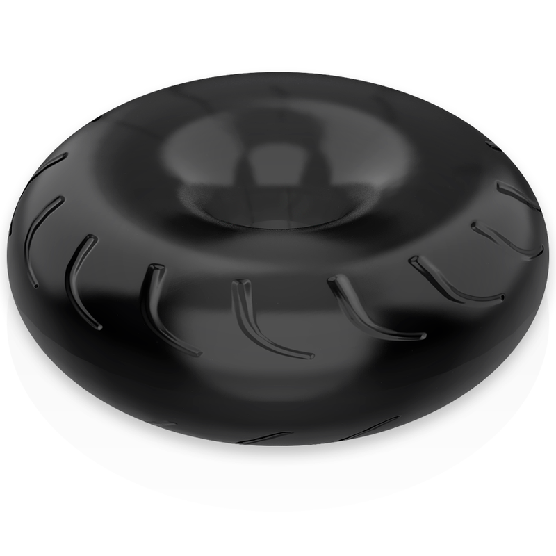POWERING - ANILLO PARA PENE SUPER FLEXIBLE Y RESISTENTE 5CM PR08 NEGRO