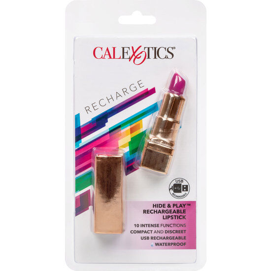 Calexotics - Hide &amp; Play Batom Recarregável Roxo
