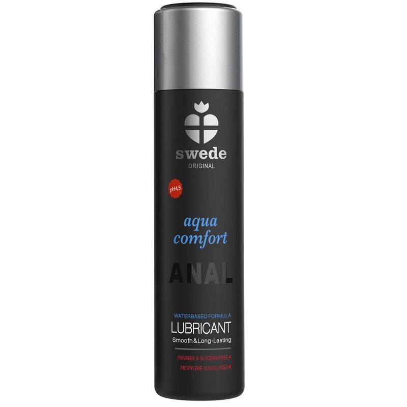 SUECIA - AQUA COMFORT LUBRIFICANTE À BASE DE ÁGUA ANAL 60 ML