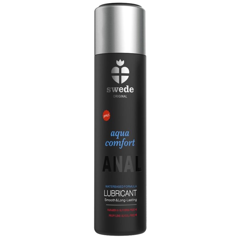 SUECIA - AQUA COMFORT LUBRIFICANTE À BASE DE ÁGUA ANAL 120 ML