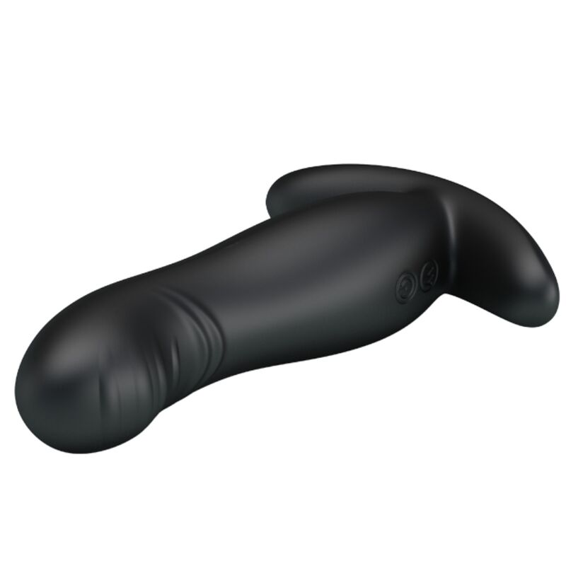 MR PLAY - MASAJEADOR DE PRÓSTATA PRETO RECARREGVEL