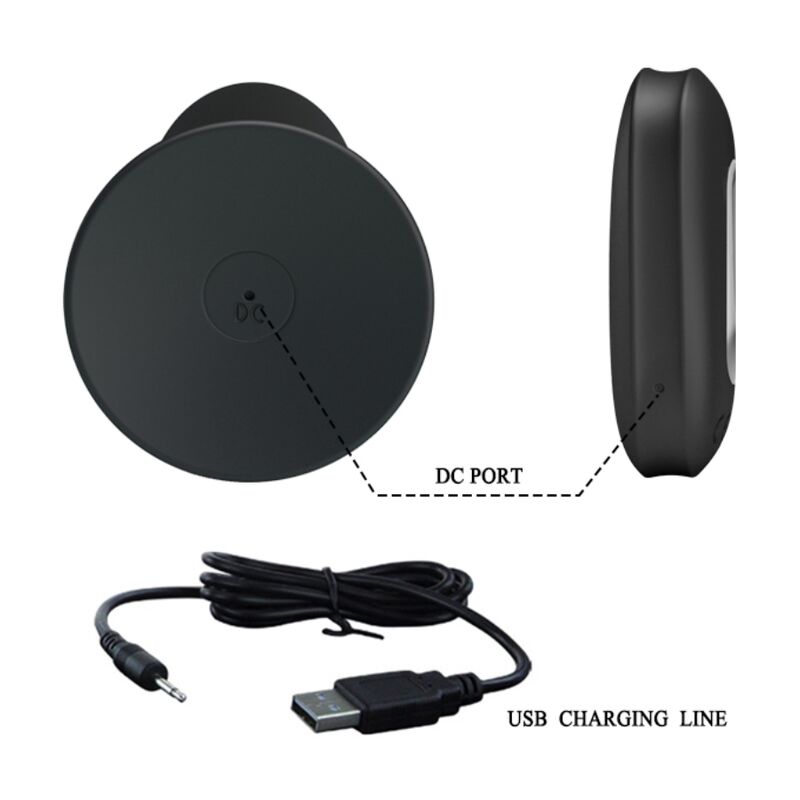 MR PLAY - PLUG ANAL COM CONTROL REMOTO VIBRAO PRETO