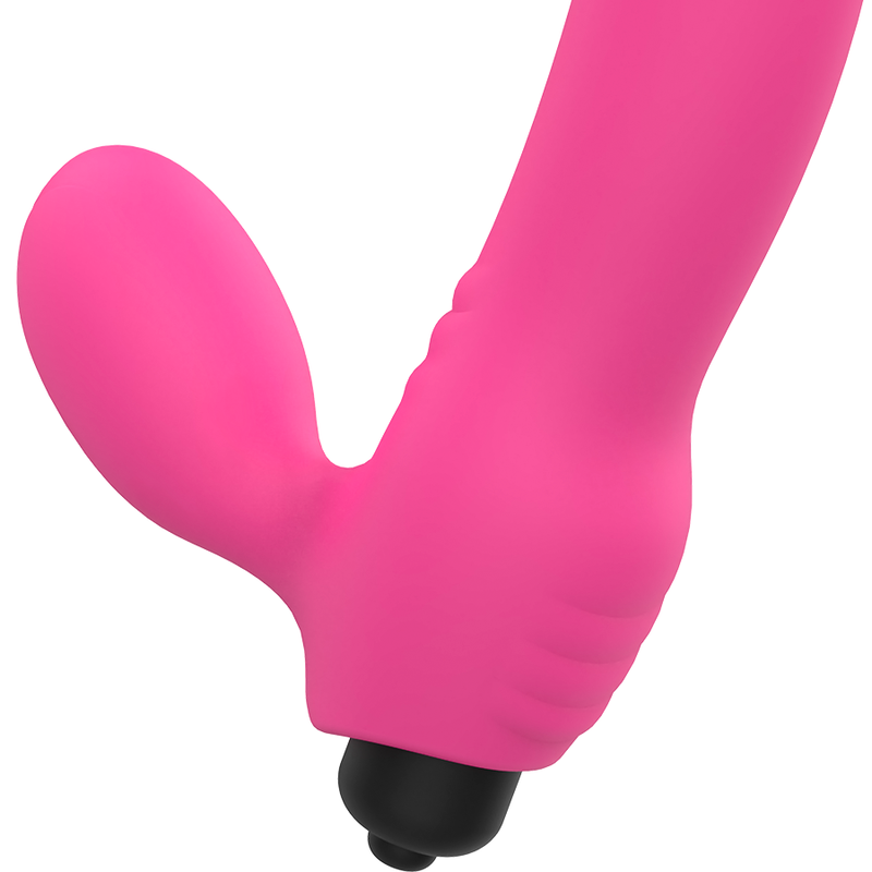OHMAMA - VIBRADOR DE ESTIMULACIÓN DOBLE BIX EDICIÓN DE NAVIDAD ROSA