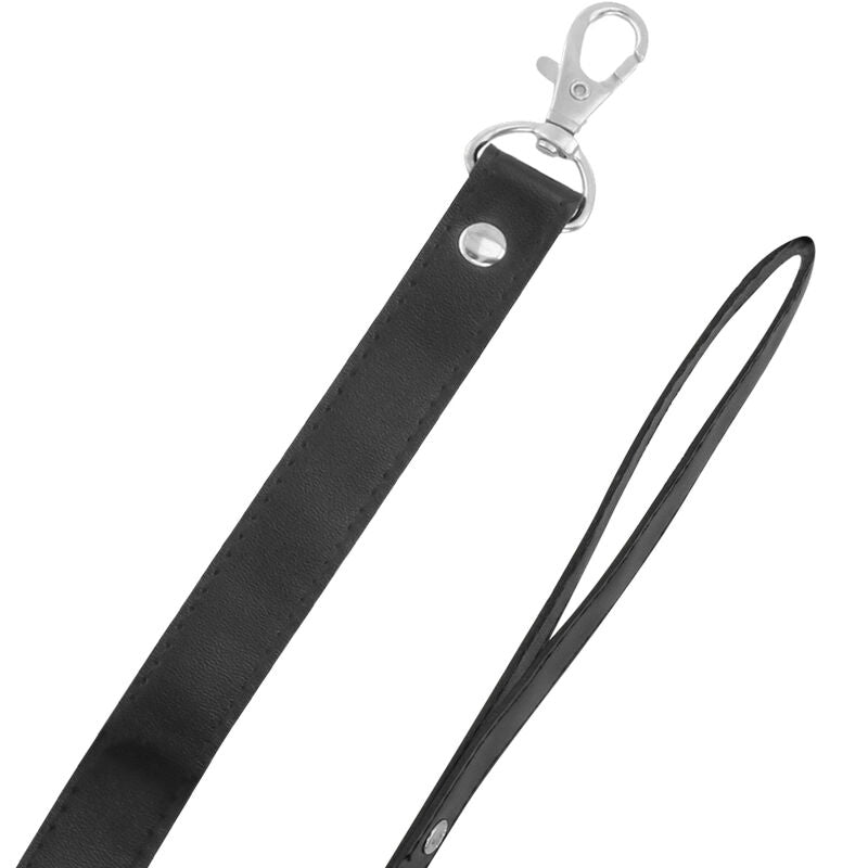 DARKNESS - COLAR BDSM COM CADEADO PRETO