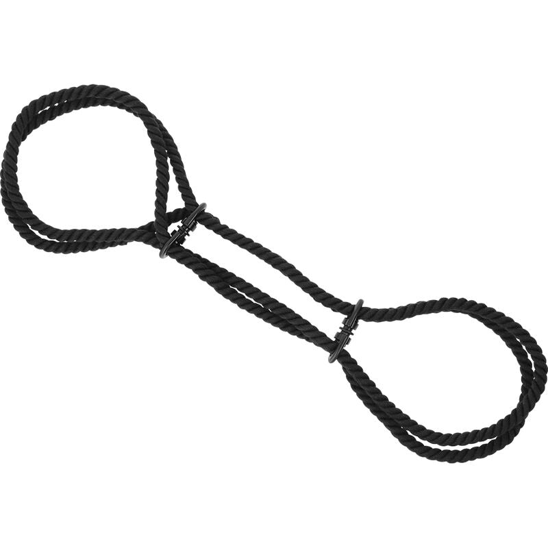 Oscuridad - Algemas de Corda 100% Algodão ou Algemas de Tornozelo