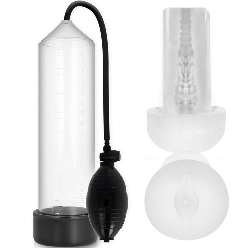 PUMP ADDICTED - RX3 TRANSPARENTE CON MANGA DE PLACER