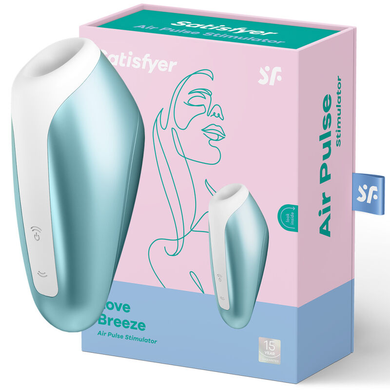 Satisfyer Love Breeze Sugador Azul Hielo