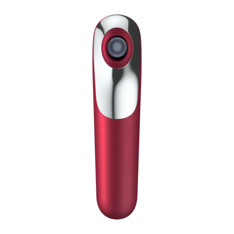 Satisfyer - Vibrador y Succionador Dual Love con Ar Pulsado Vermelho