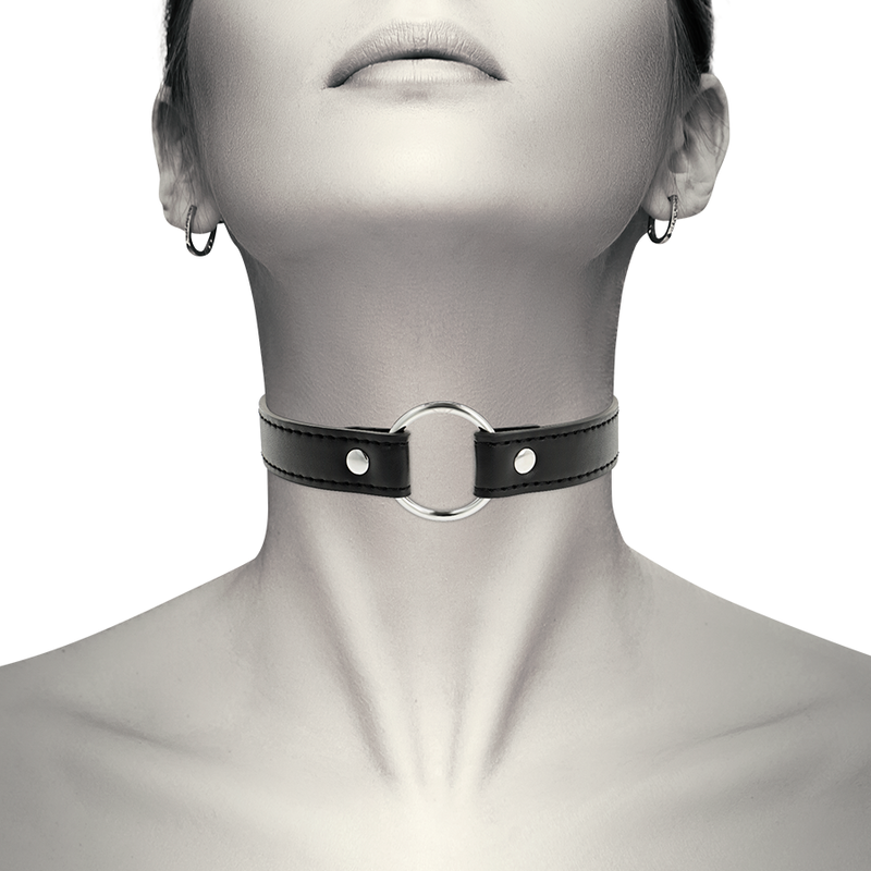 COQUETTE CHIC DESIRE - ACCESORIO MUJER COLLAR DE CUERO VEGANO