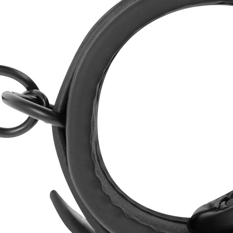 FETISH SUBMISSIVE - POSIÇÃO PERNAS ABERTAS COM ALGEMAS COM FORRO NEOPRENO - Sex Shop Sexy