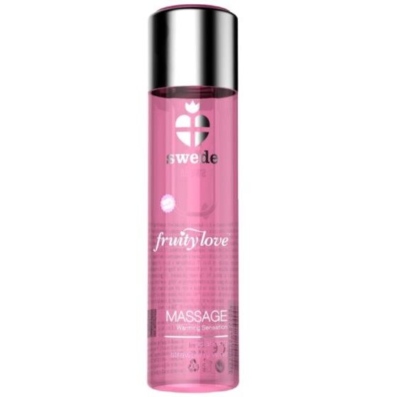 SUECIA - ÓLEO DE EFEITO DE CALOR FRUTO AMOR MORANGOS COM CHAMPANHE 60 ML