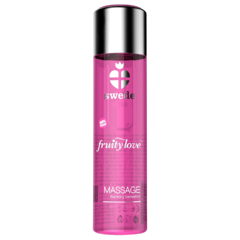 SUECIA - FRUITY LOVE ÓLEO DE EFEITO CALOR DE TORANJA E MANGA 120 ML