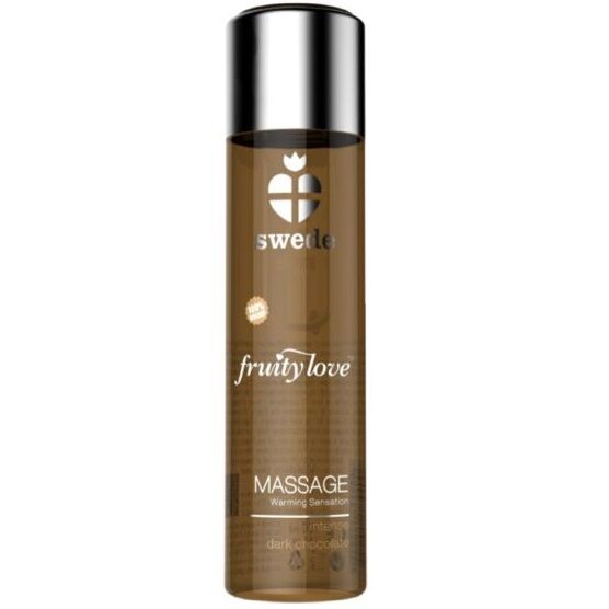 SUECIA - FRUITY LOVE EFEITO DE AQUECIMENTO ÓLEO DE MASSAGEM INTENSO CHOCOLATE ESCURO 60 ML