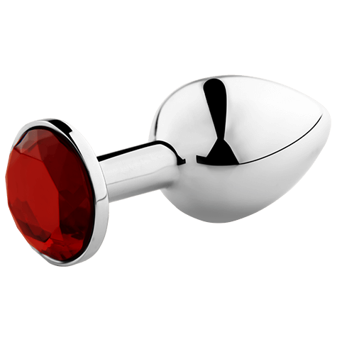 SECRETPLAY - PLUG ANAL TAMAÑO L ROJO
