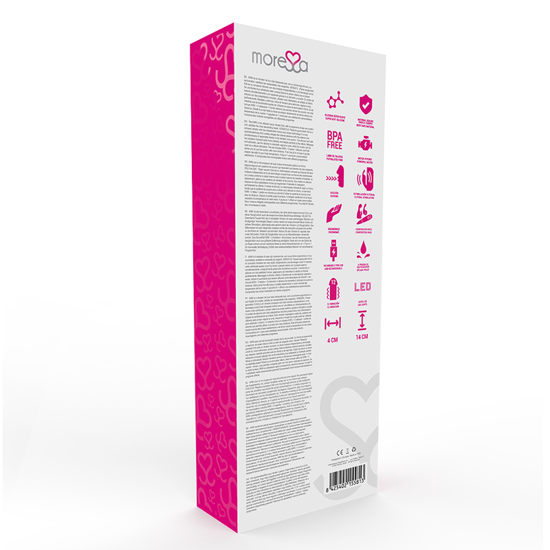 MORESSA - KIRK DUO ONDAS ESTIMULADORAS + ESTIMULADOR MULTI-FUNÇÕES PREMIUM SILICONE RECARREGÁVEL - Sex Shop Sexy