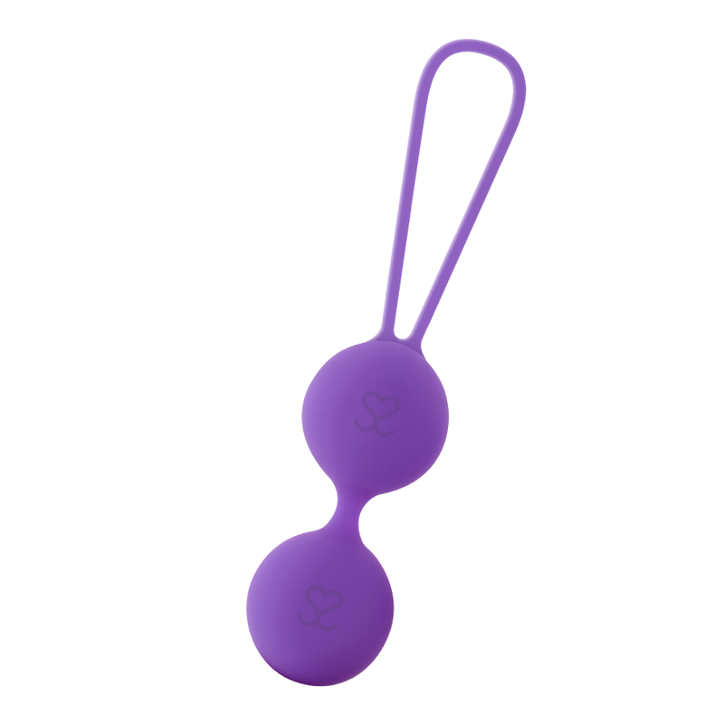 MORESSA - OSIAN TWO EXERCÍCIOS DE REEDUCAÇÃO PÉLVICA 101 g PREMIUM SILICONE LILÁS - Sex Shop Sexy