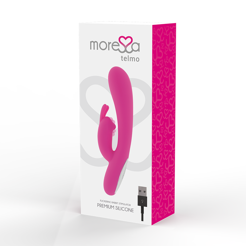 MORESSA - TELMO TICKLING CLITORIANO PREMIUM SILICONE RECARREGÁVEL - Sex Shop Sexy