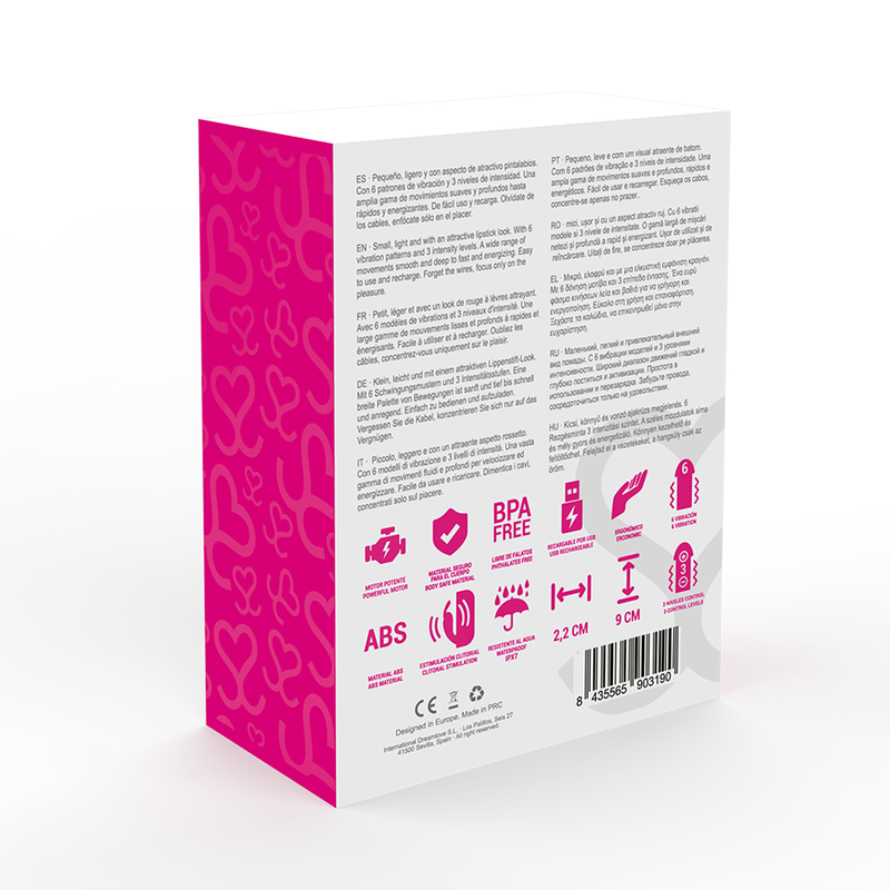 MORESSA - IVY ESTIMULADOR LABIAL DE VIAGEM ROSA