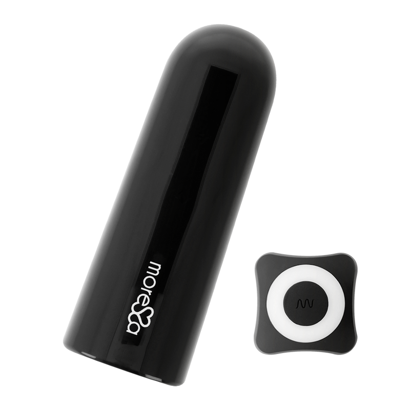 MORESSA - NIX POTENTE VIBRADOR MULTIJOGOS COM CONTROLO REMOTO PRETO