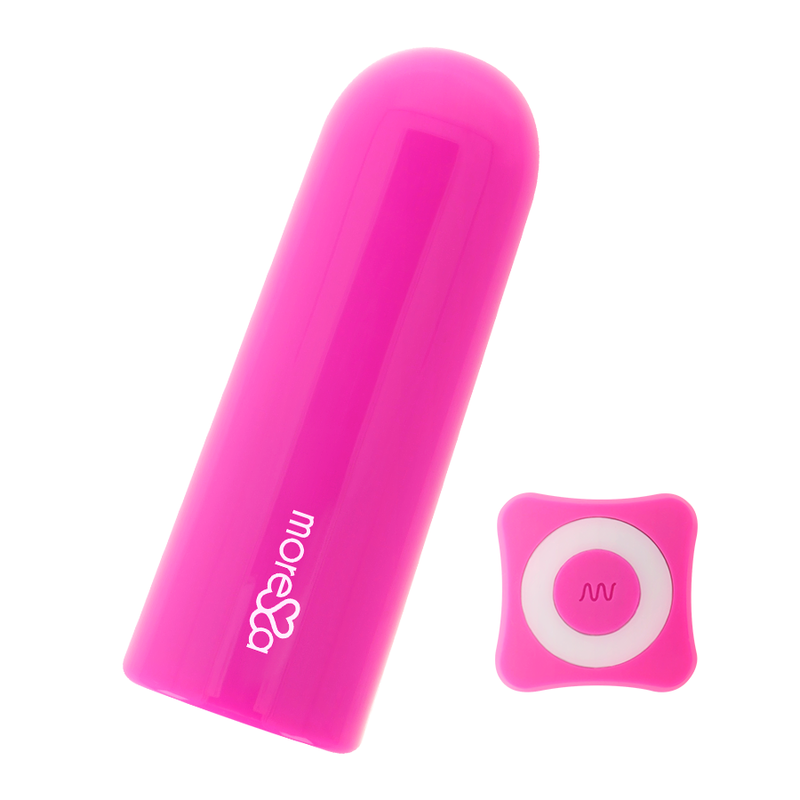 MORESSA - NIX POTENTE VIBRADOR MULTIJOGOS COM CONTROLO REMOTO ROSA